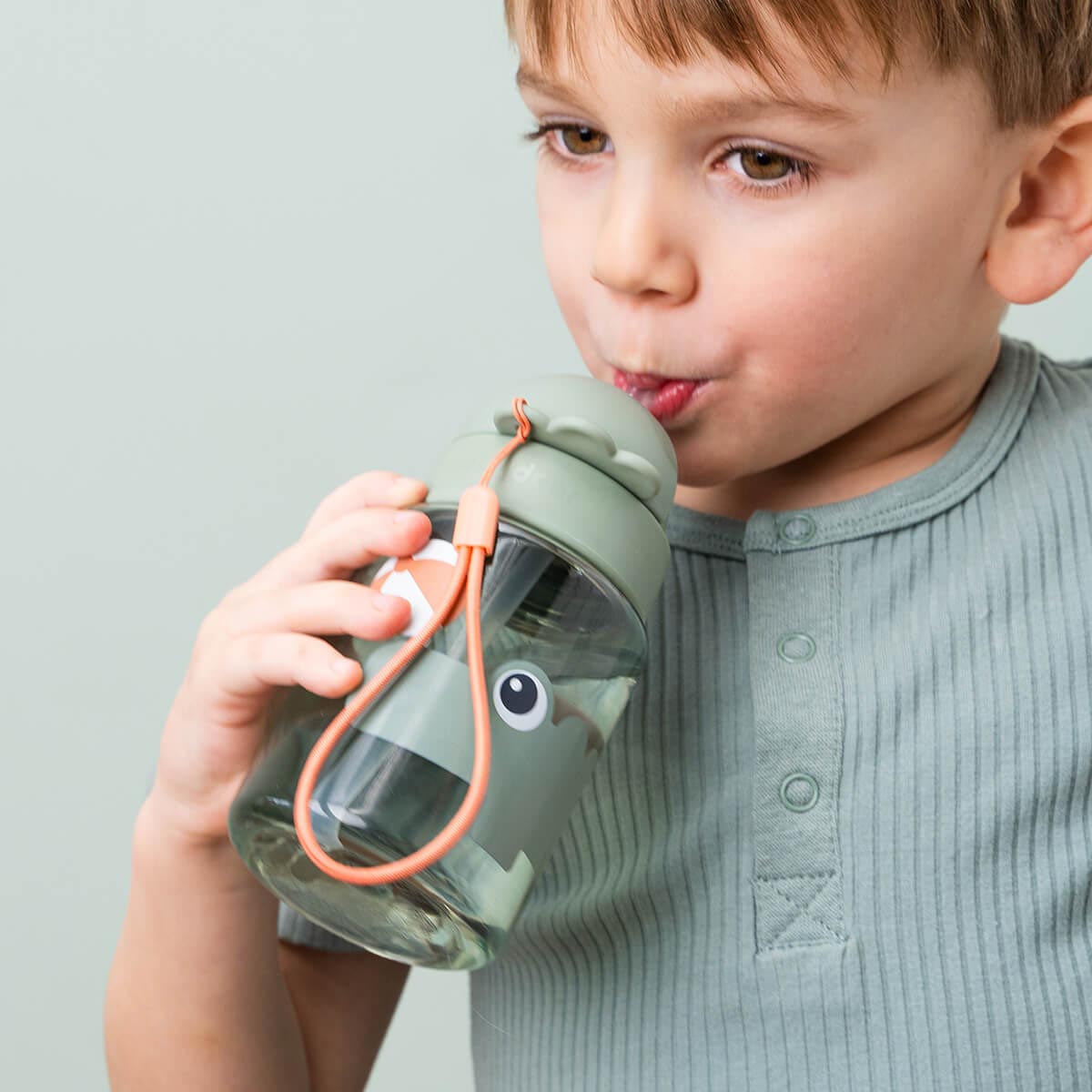 Done by Deer Small Drink Bottle Playground Green