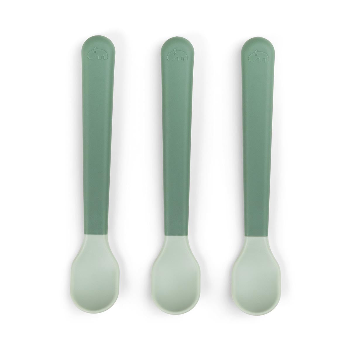 Done by Deer Foodie Easy Grip Spoons Green