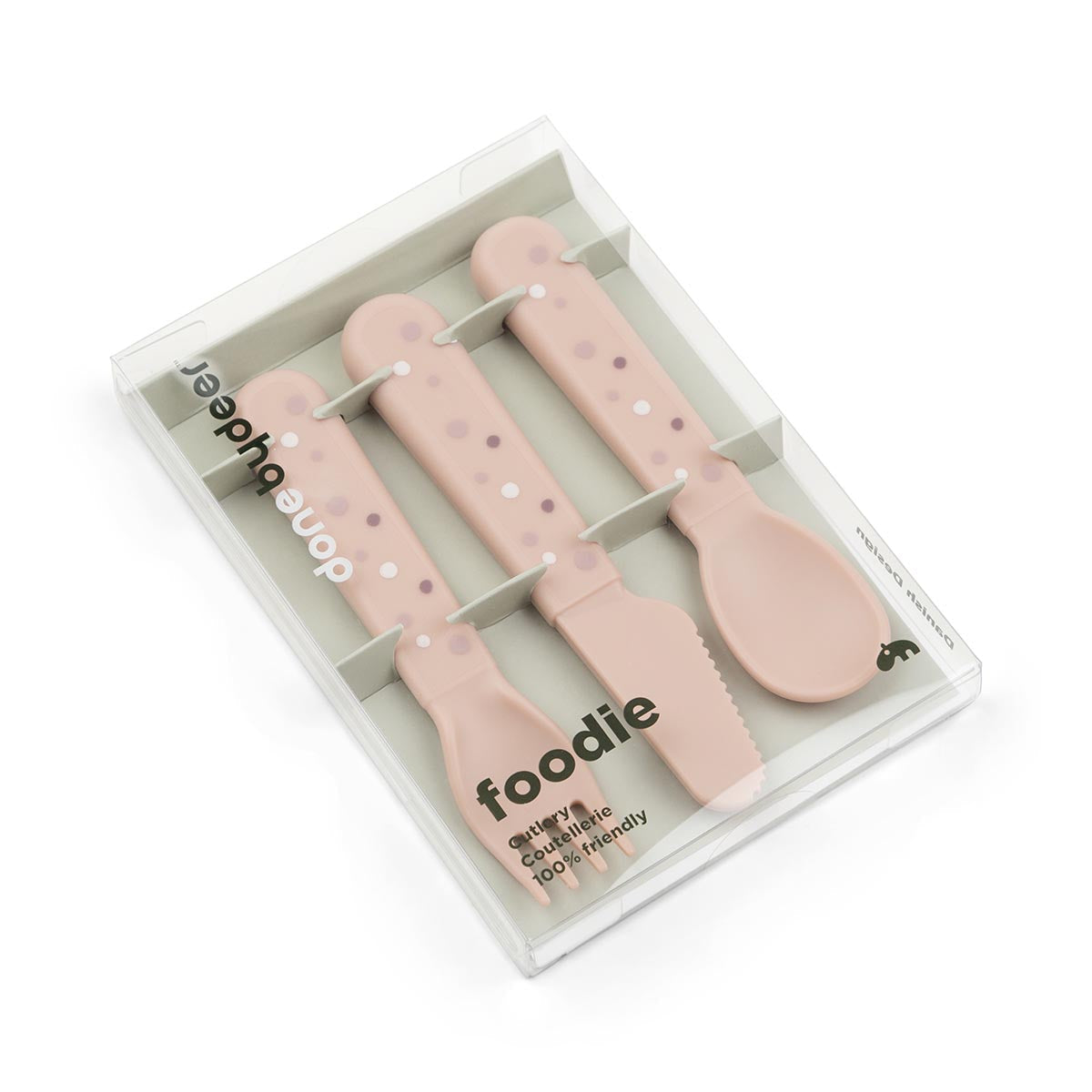 Done by Deer Foodie Happy Dots Cutlery Set