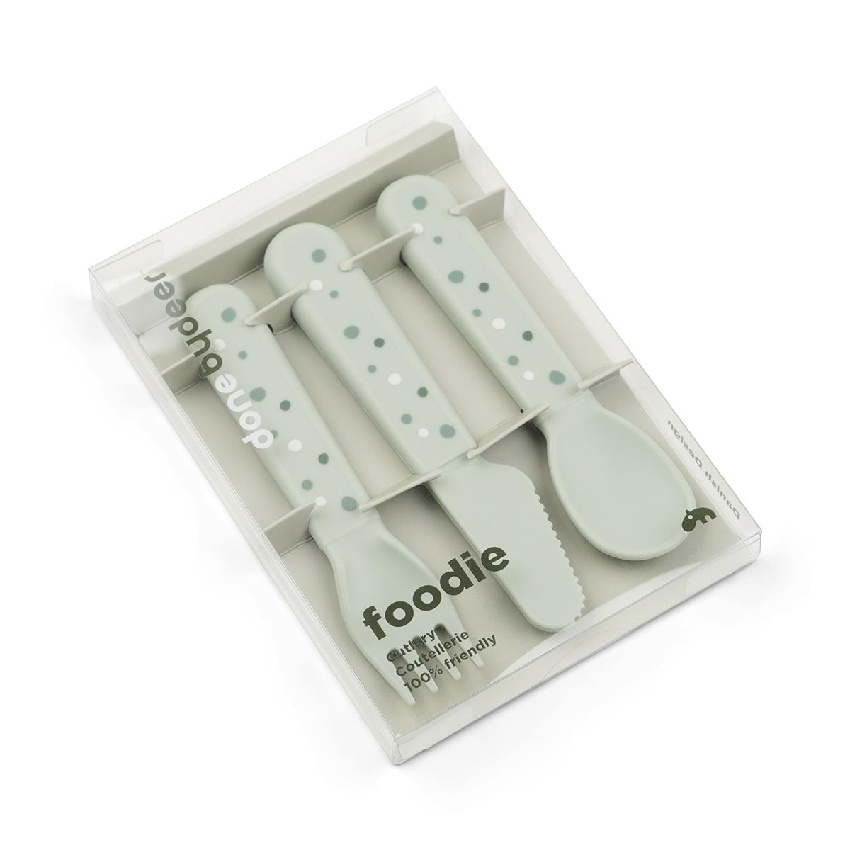 Done by Deer Foodie Happy Dots Cutlery Set