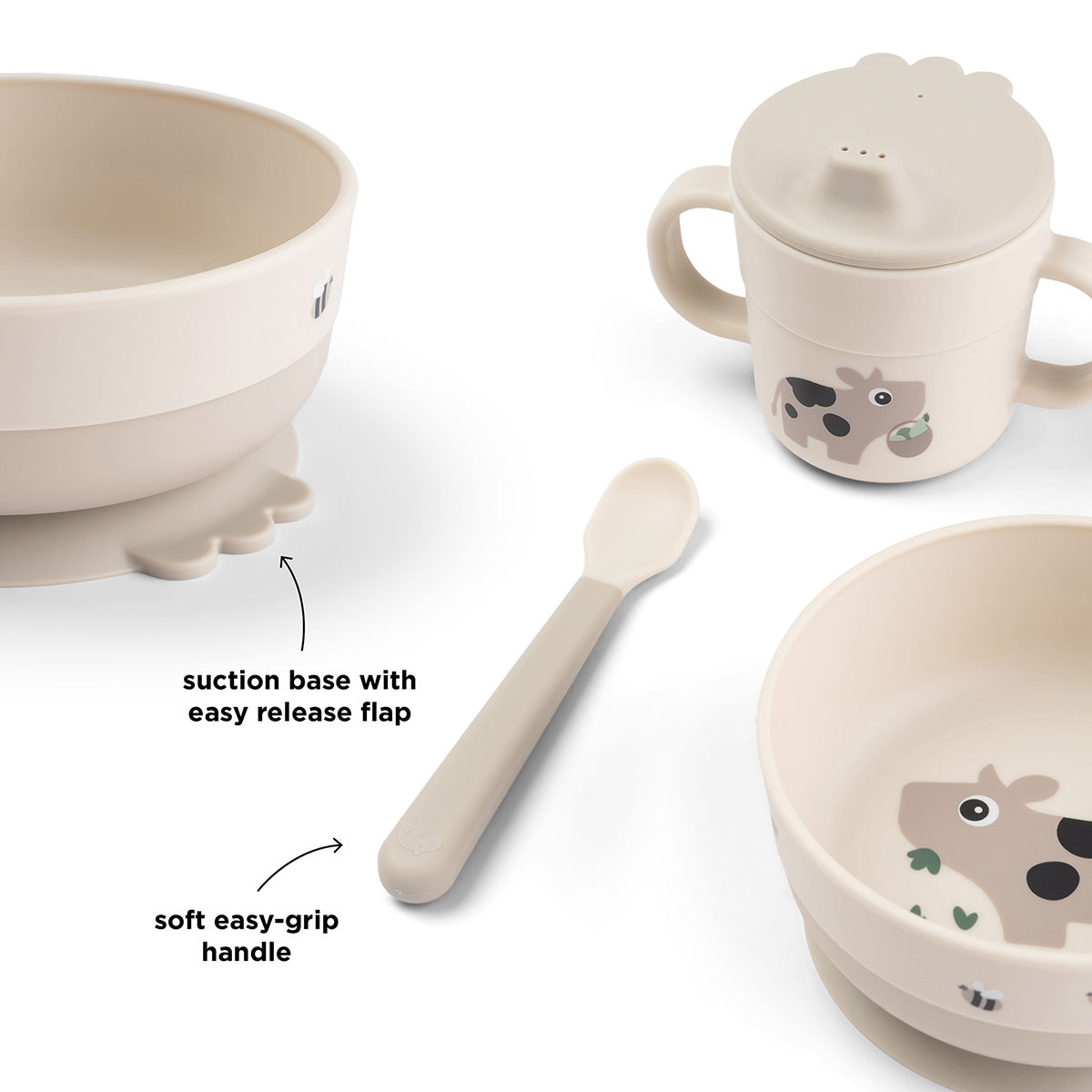 Done by Deer Foodie First Meal Set Sand