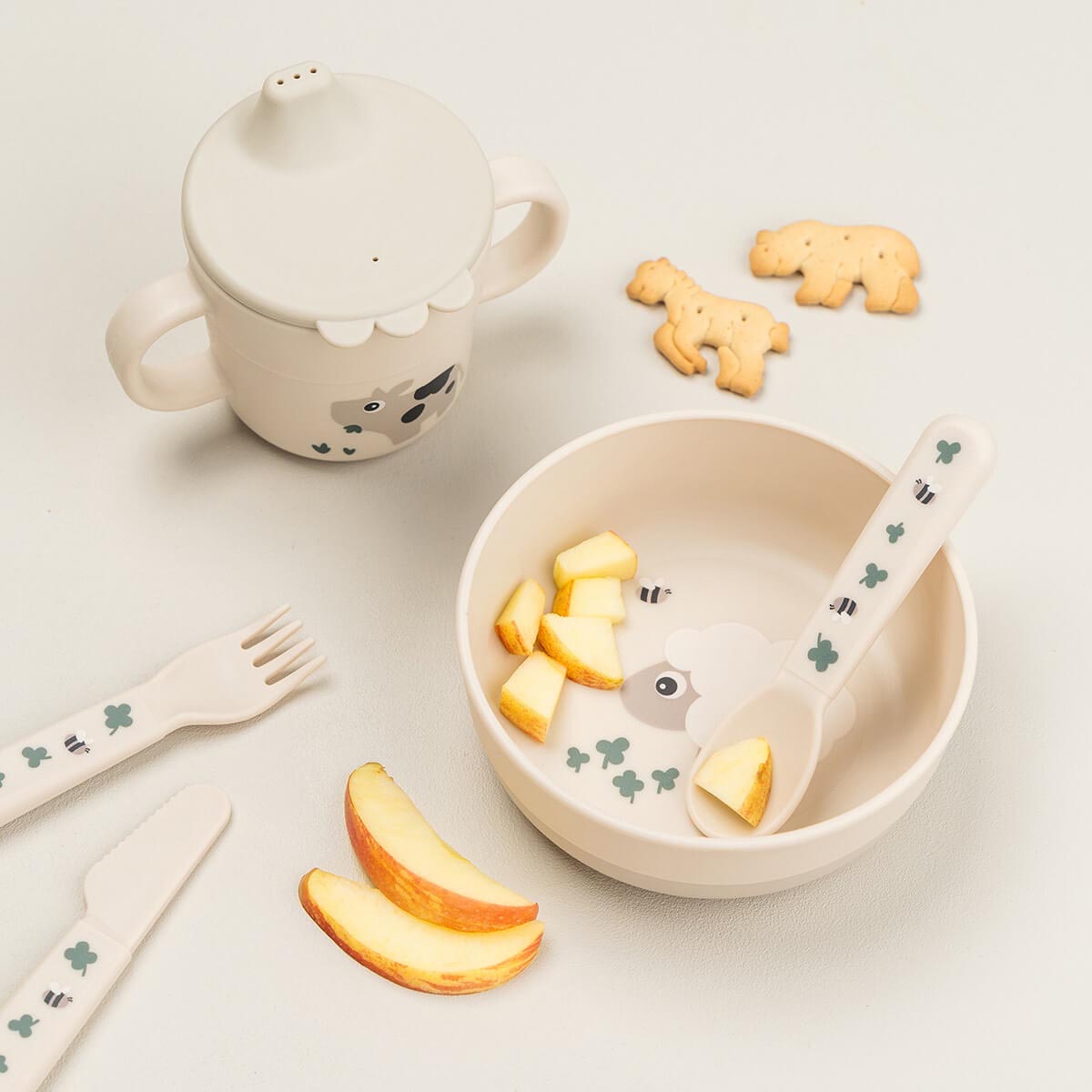 Done by Deer Foodie Bowl Tiny Farm Sand