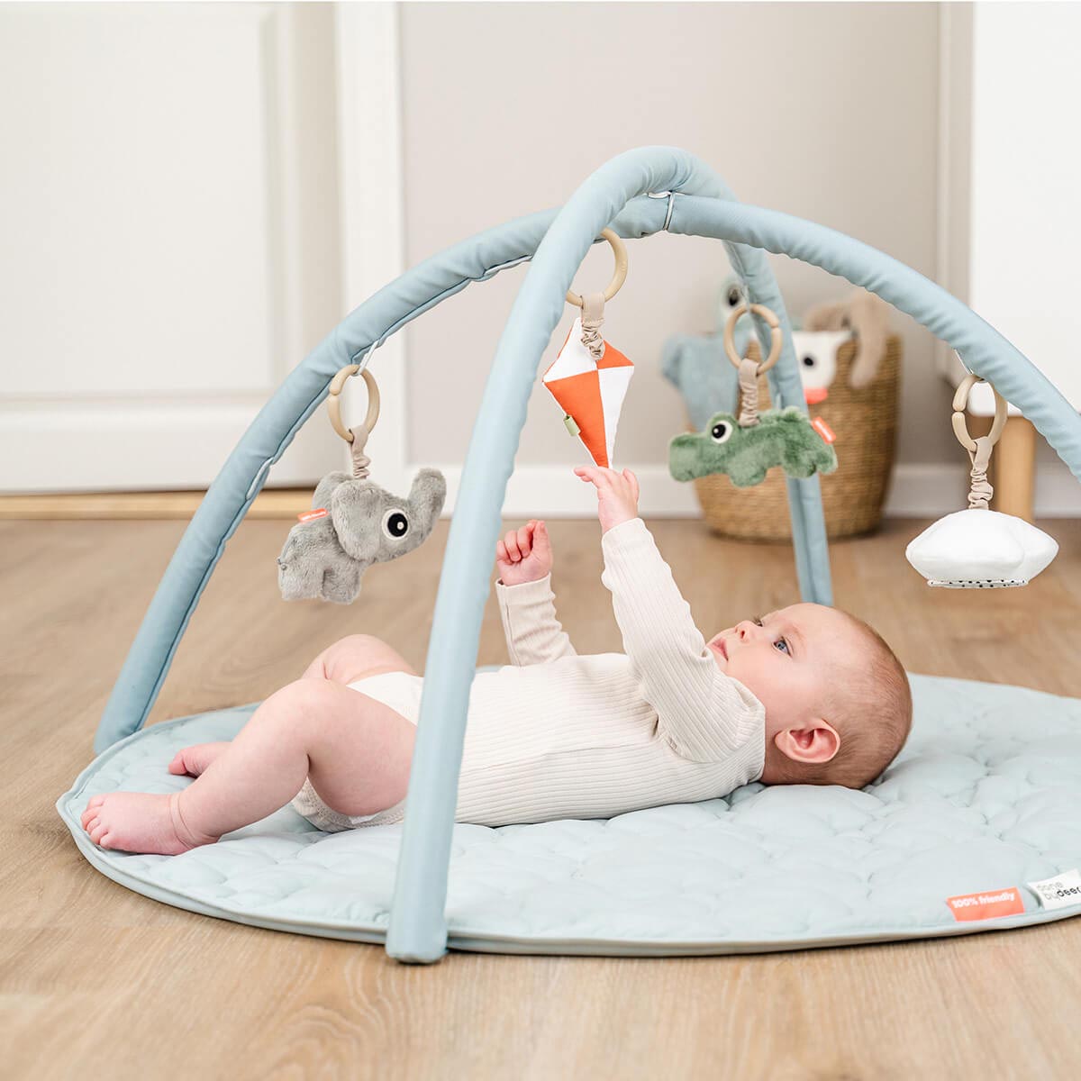 Done by Deer Activity Play Mat Playground Blue