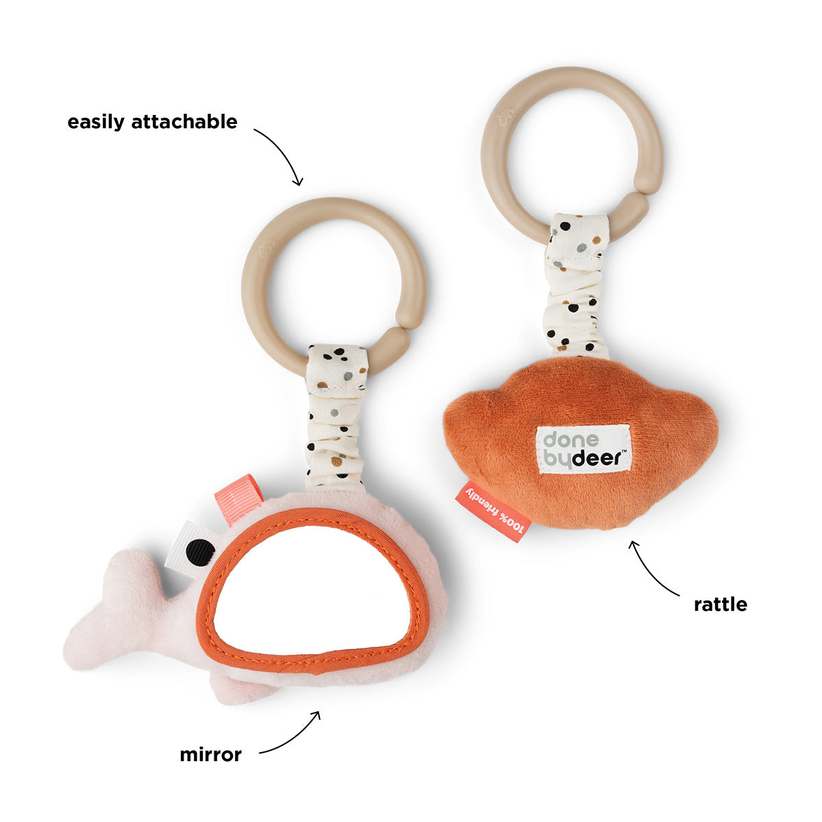 Done by Deer Hanging Activity Toy Powder