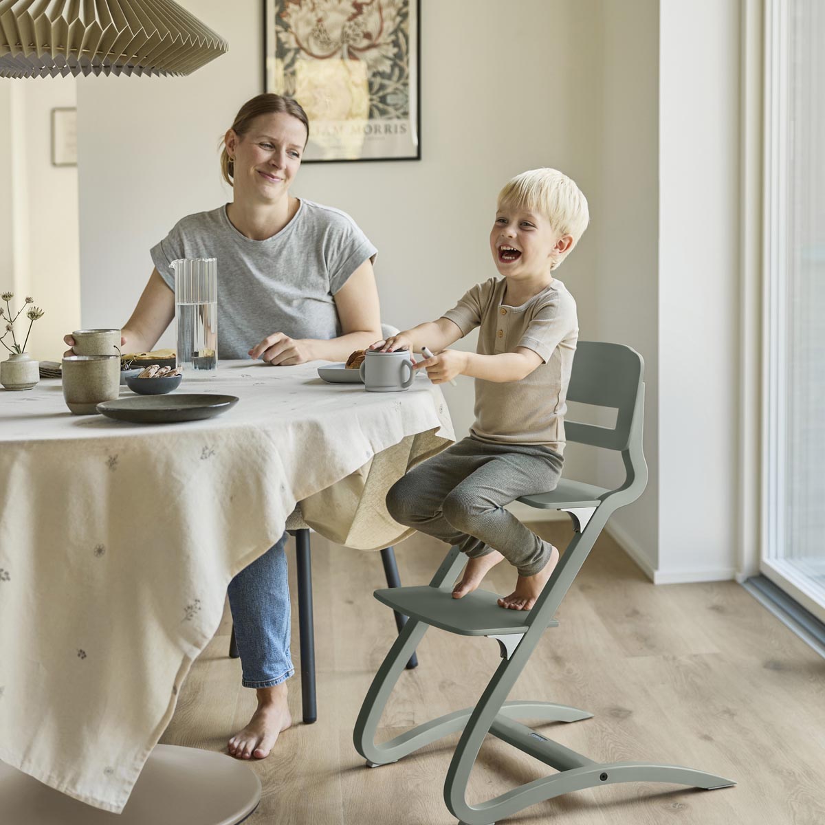 Leander Louie High Chair - Sage