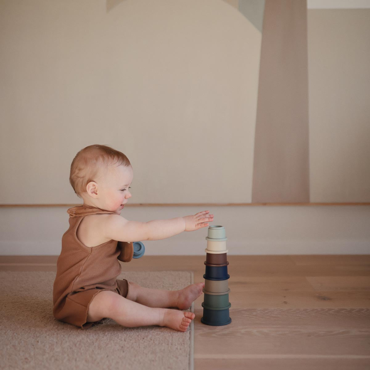 Mushie Stacking Cups Original