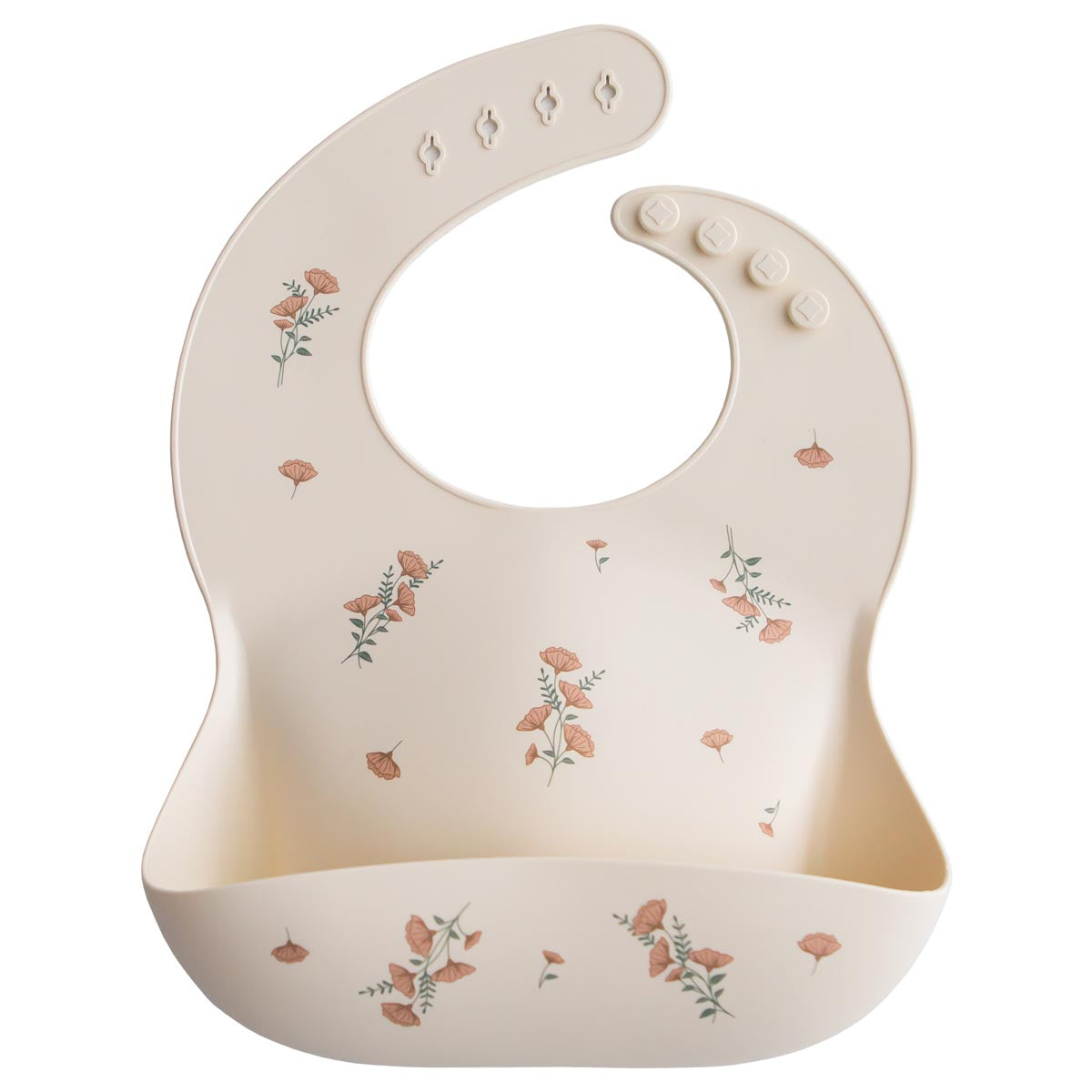 Mushie Silicone Bib