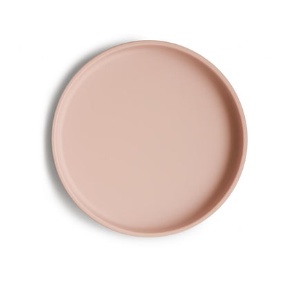 Mushie Silicone Classic Plate Blush