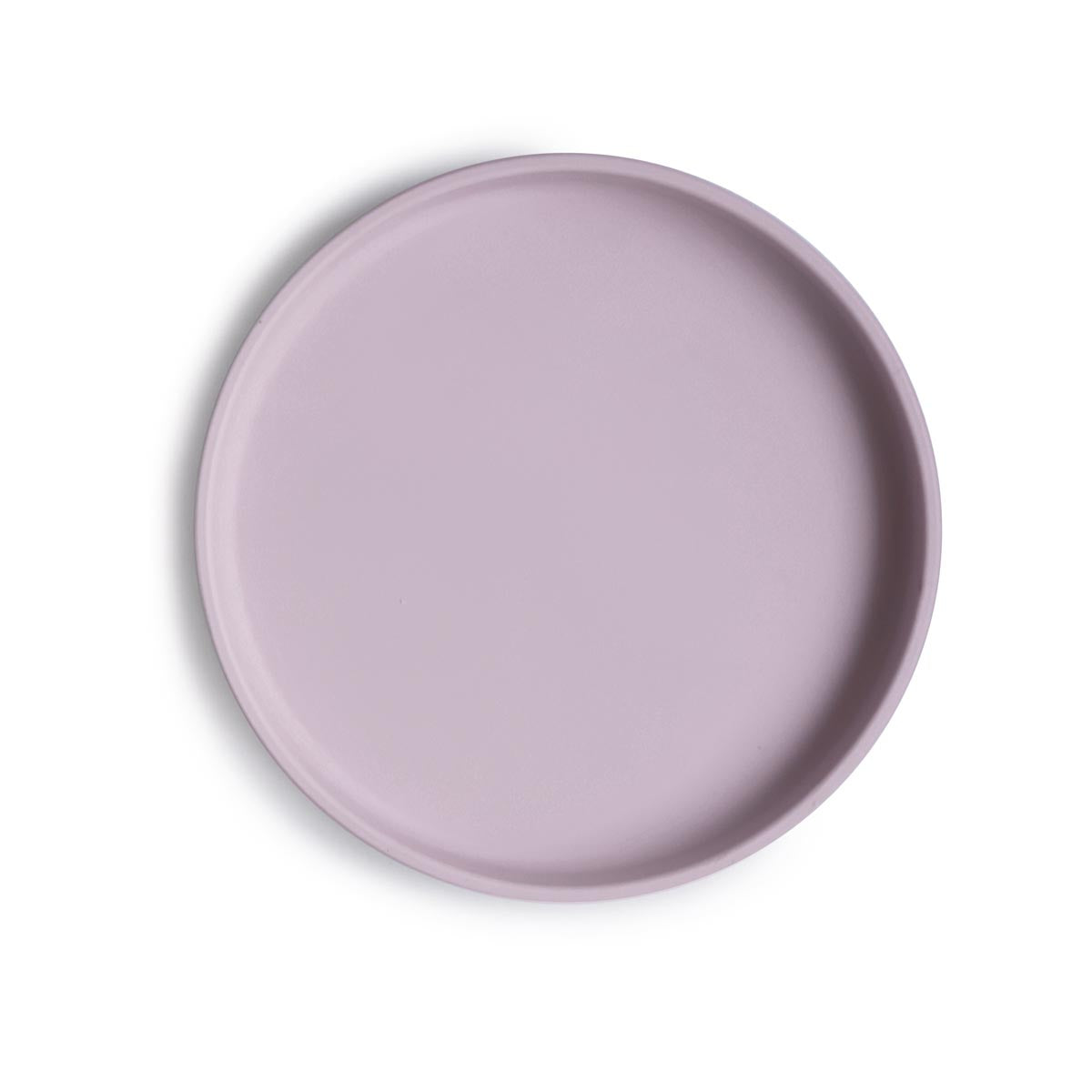 Mushie Silicone Classic Plate Soft Lilac