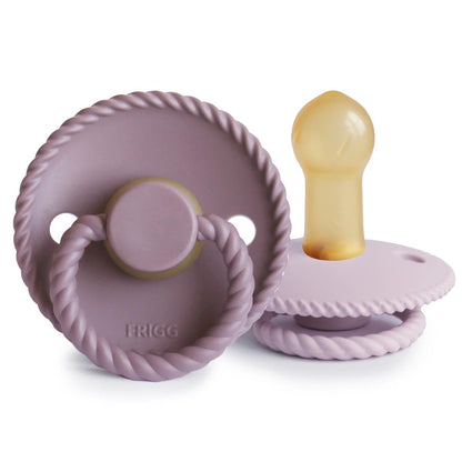 FRIGG Rope Pacifier 2 Pack Latex