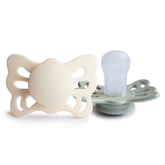 FRIGG Butterfly Pacifier 2 Pack Silicone