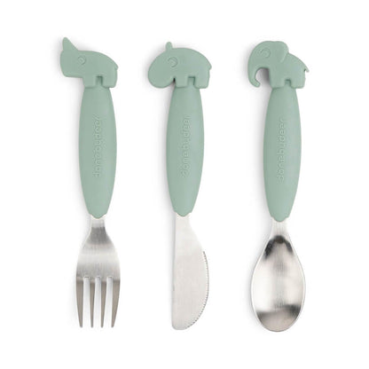 Done by Deer Easy-Grip Cutlery Set