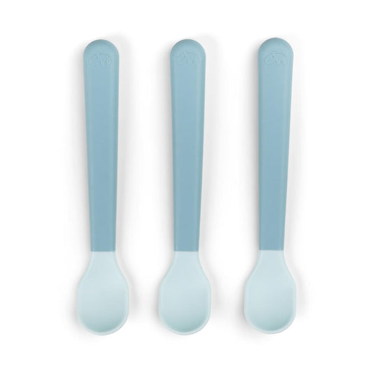 Done by Deer Foodie Easy Grip Spoons Blue