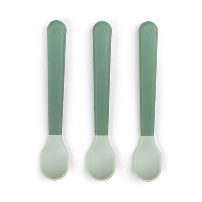 Done by Deer Foodie Easy Grip Spoons Green