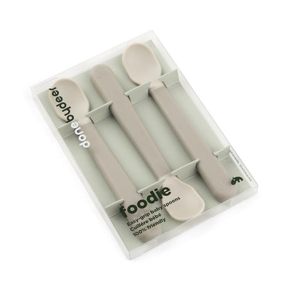 Done by Deer Foodie Easy Grip Spoons Sand