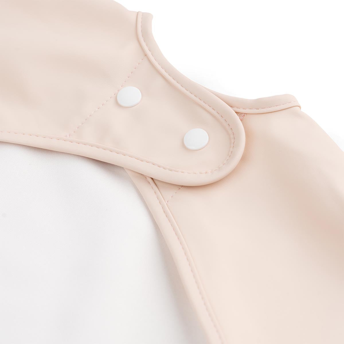 Done by Deer Sleeved Pocket Bib Powder