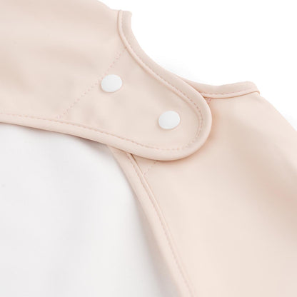 Done by Deer Sleeved Pocket Bib Powder