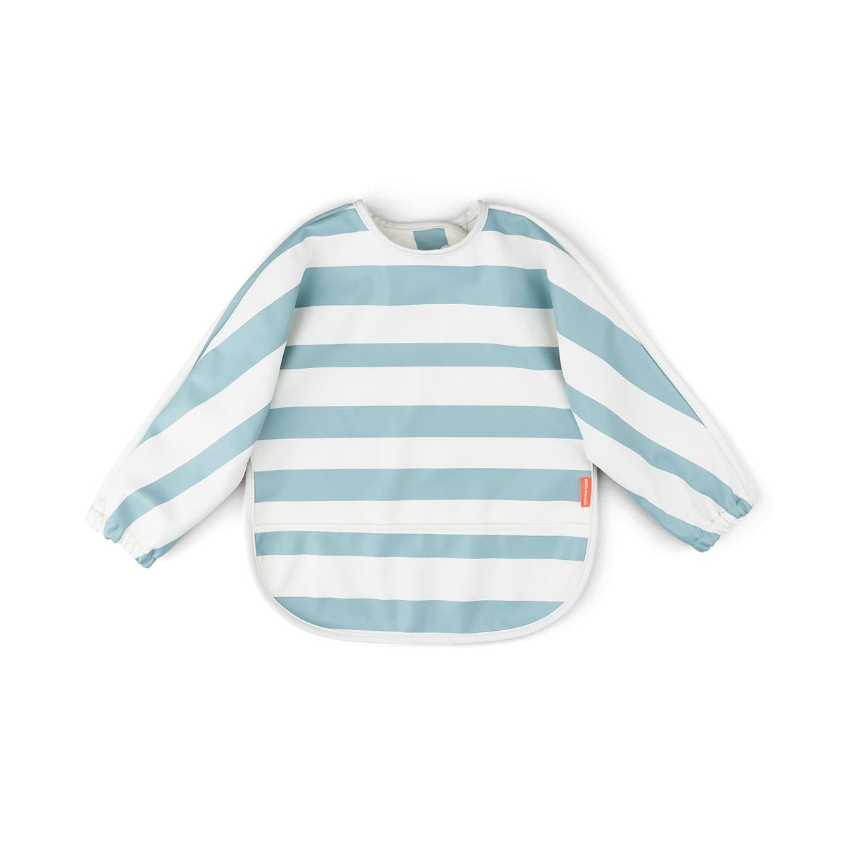 Done by Deer Sleeved Pocket Bib Striped