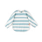 Done by Deer Sleeved Pocket Bib Striped