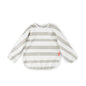 Done by Deer Sleeved Pocket Bib Striped