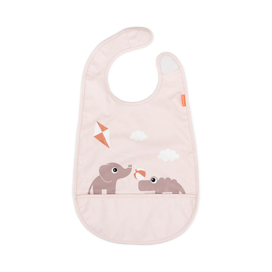 Done by Deer Velcro Bib Playground Powder