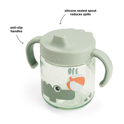 Done by Deer Learning Spout Cup Green
