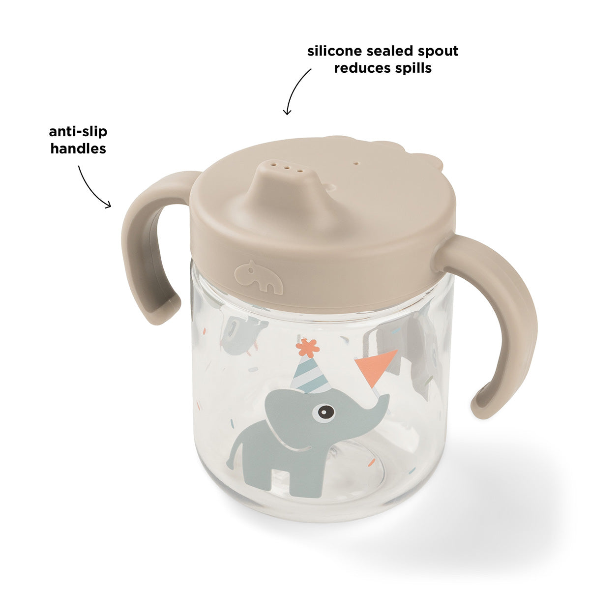 Done by Deer Learning Spout Cup Sand