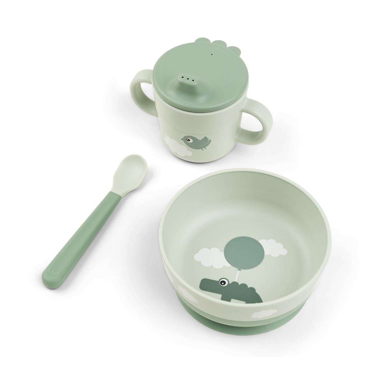 Done by Deer Foodie First Meal Set Green