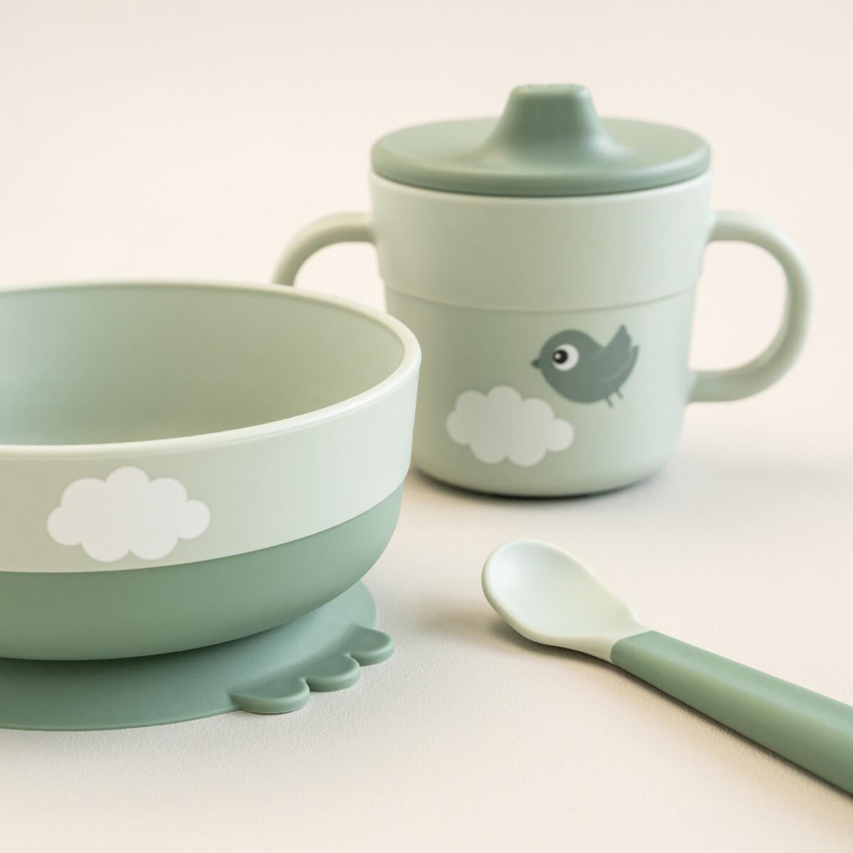 Done by Deer Foodie First Meal Set Green