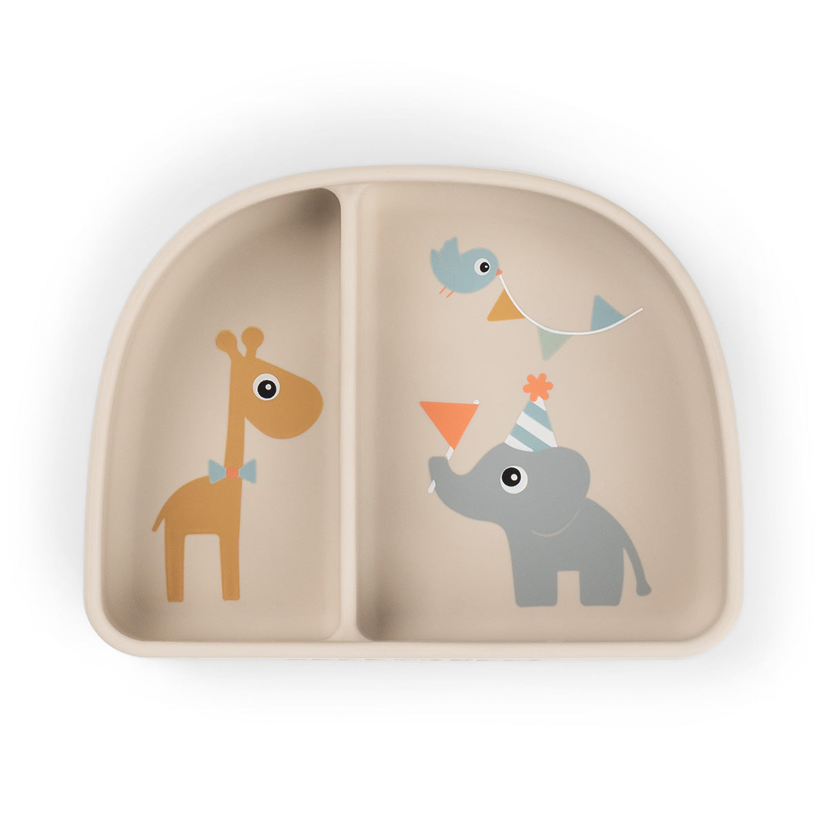 Done by Deer Compartment Bowl Sand