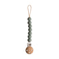 Mushie Halo Pacifier Clip Thyme