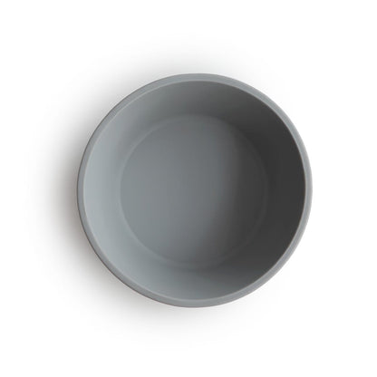 Mushie Silicone Suction Bowl Stone