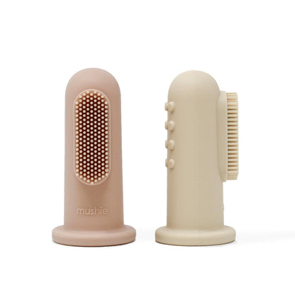 Mushie Finger Toothbrush 2pc