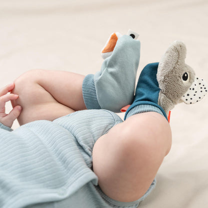 Done by Deer Rattle Socks Blue