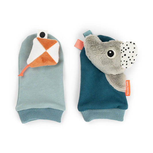 Done by Deer Rattle Socks Blue