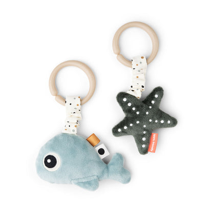 Done by Deer Hanging Activity Toy Blue