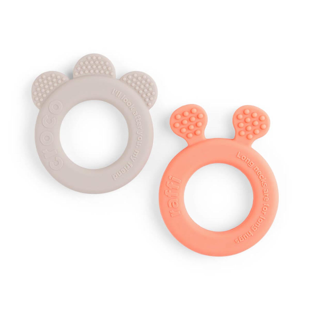 Done by Deer Teether Deer Friends 2 Pack