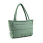 Done by Deer Quilted Changing Tote Green