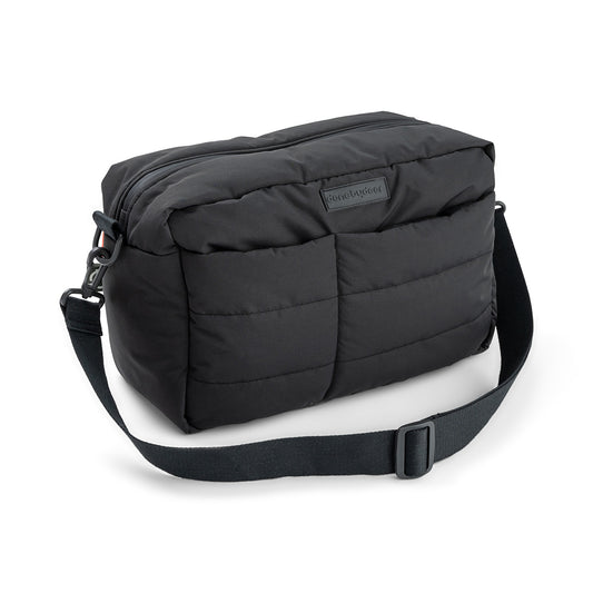 Done by Deer Quilted Stroller Bag Black