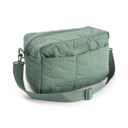 Done by Deer Quilted Stroller Bag Green