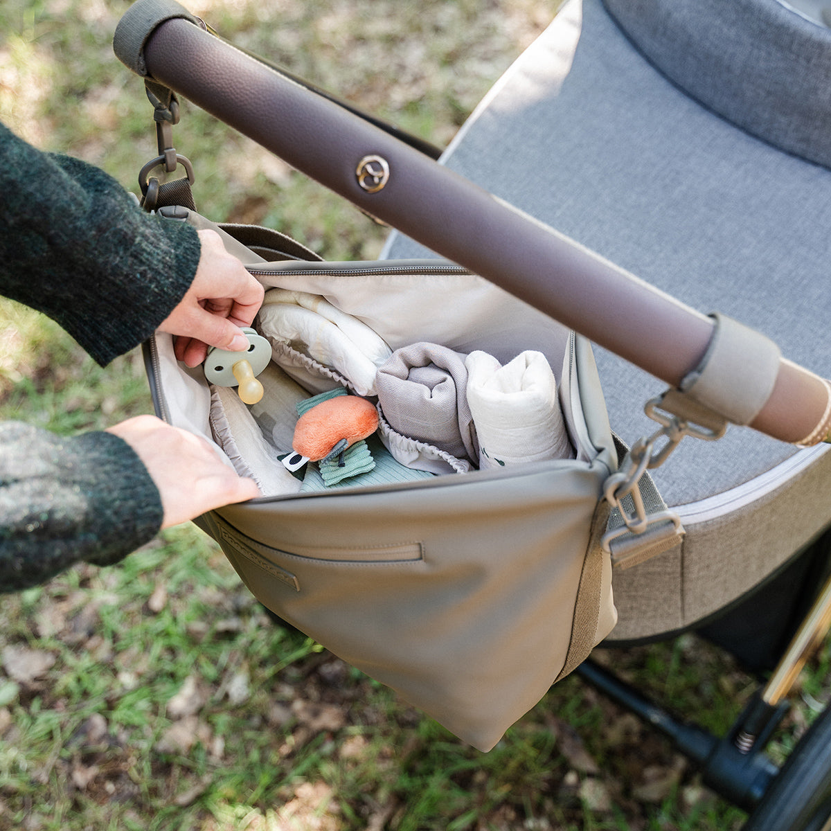 Done by Deer Nappy Bag Backpack Taupe