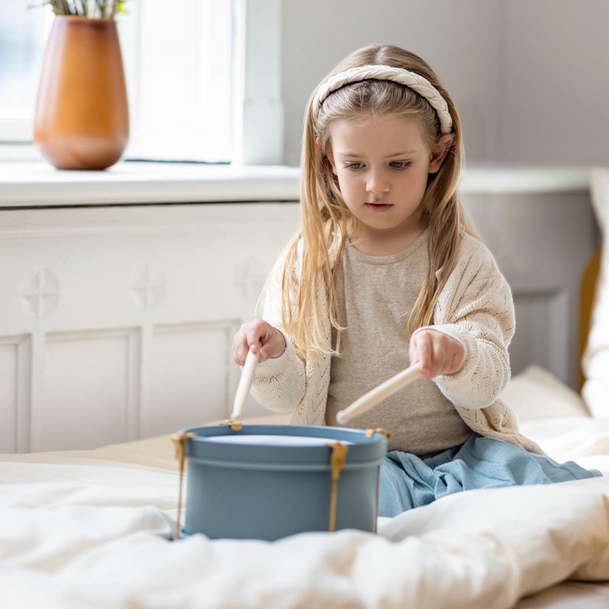 Flexa Musical Toy - Wooden Drum