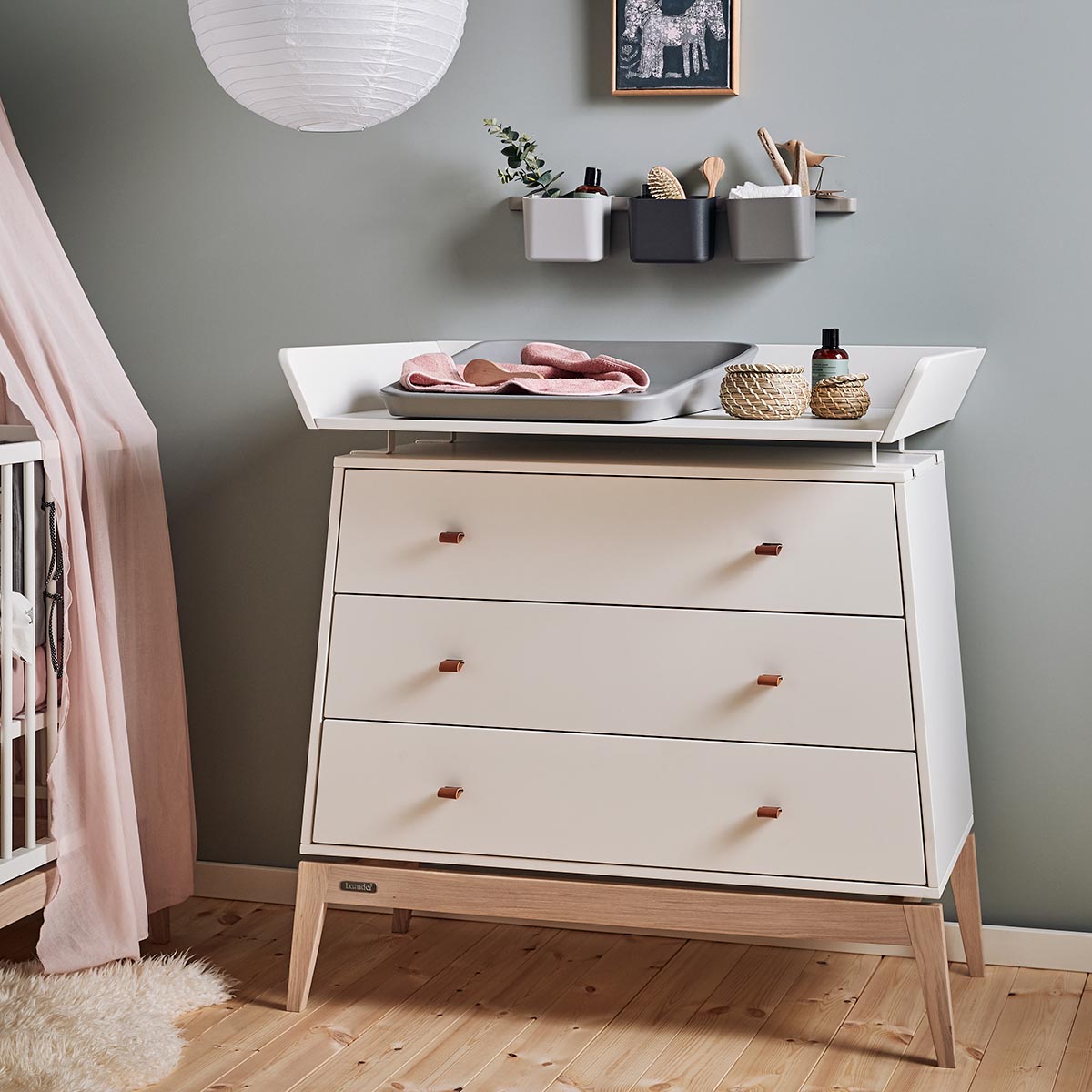 Leander Luna Dresser Changing Unit