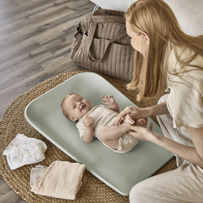 Leander Matty Mini Change Mat Sage Green