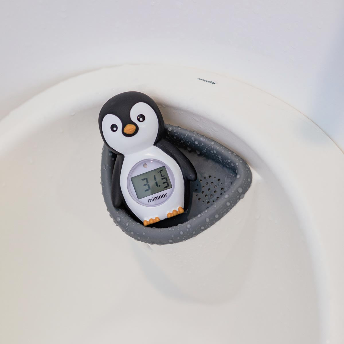 Mininor Bath Thermometer - Penguin