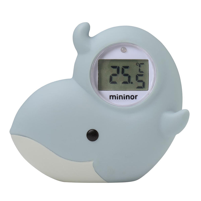 Mininor Bath Thermometer - Whale – Danish By Design B2B