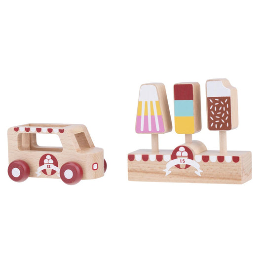 Moover Mini Car Set - Ice Cream Van