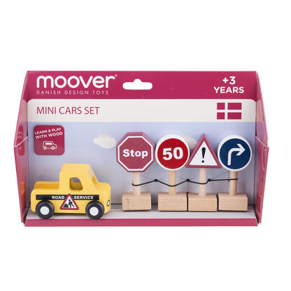 Moover Mini Car Set - Road Work