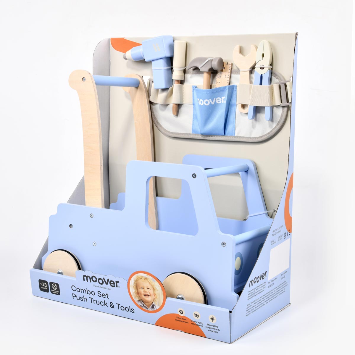 Moover Push Truck and Tool Set