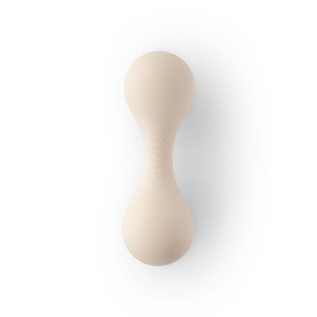 Mushie Silicone Baby Rattle